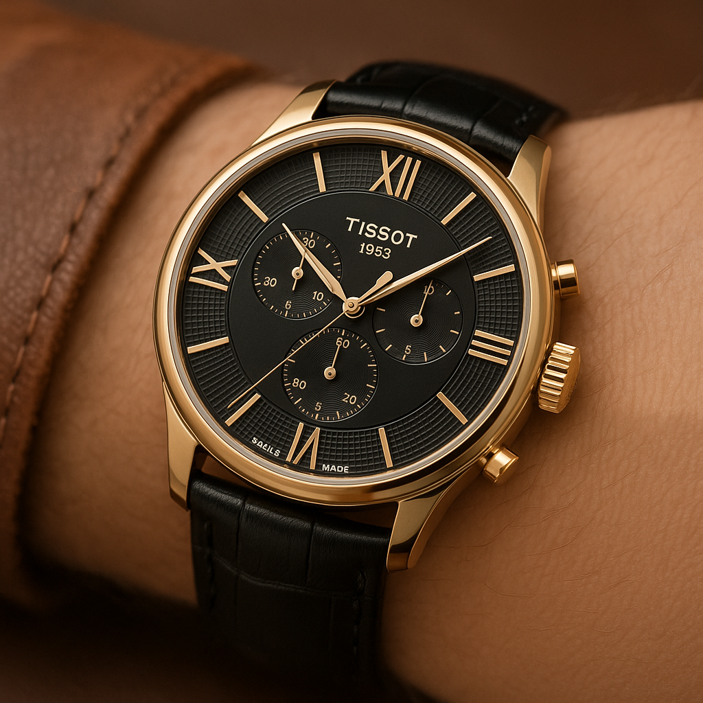 Tissot Wrist Watch - Tissot 1853 Chronograph.