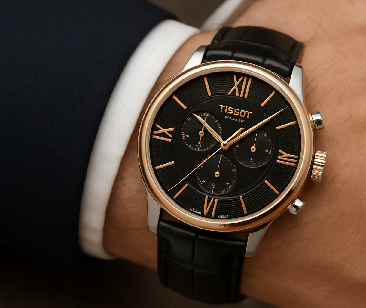 Tissot Wrist Watch - Tissot 1853 Chronograph.