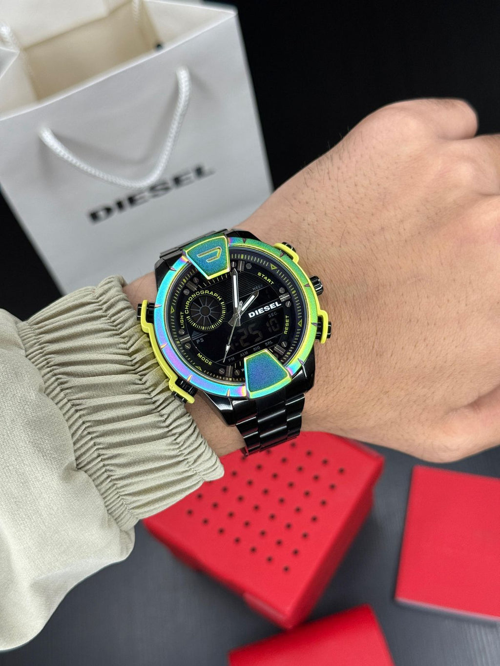 Diesel Digital & Analog Men's Watch