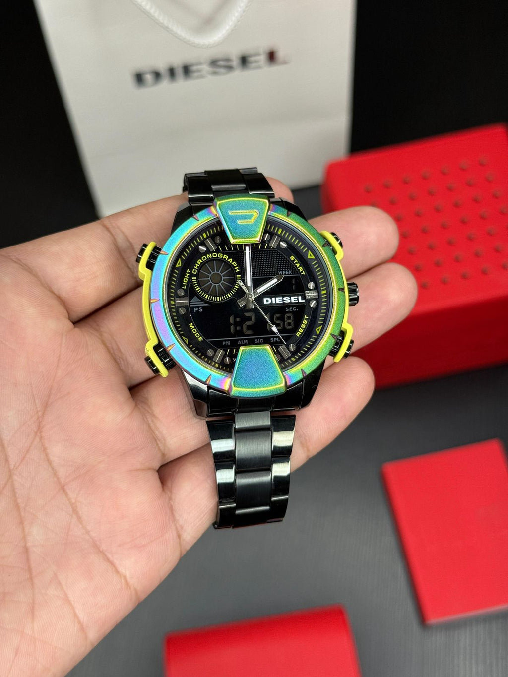 Diesel Digital & Analog Men's Watch